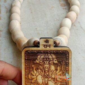 Made in Vrindavan dham buy www.shrikrishnastore.com. Each and every one of these Locket Mala is a work of Very Fine Hand art.