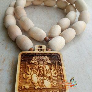 Made in Vrindavan dham buy www.shrikrishnastore.com. Each and every one of these Locket Mala is a work of Very Fine Hand art.