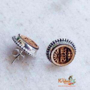 Radha Carved Silver Tulsi Tops – Premium