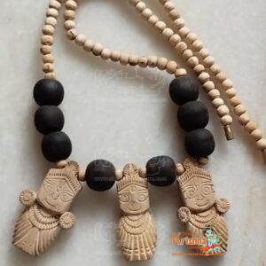 Shri Jaganathji, Subhadra and Balram Original Tulsi locket Mala