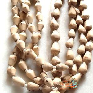 Original Tulsi Mridanga Shaped Japa Mala 108 and 1 Beads Chanting Mala with Big Beads