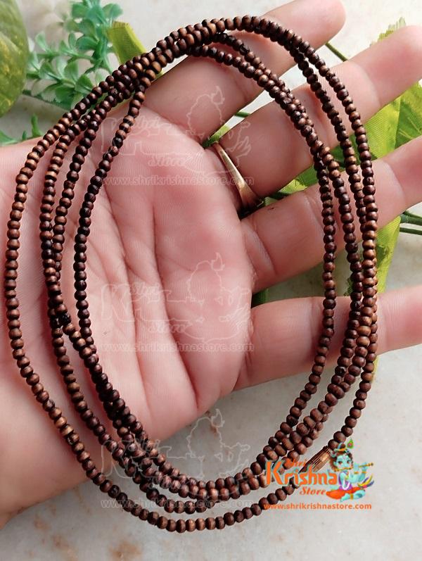 ISKCON Tulsi Kanthi Mala Three Round Small Round tiny Beads