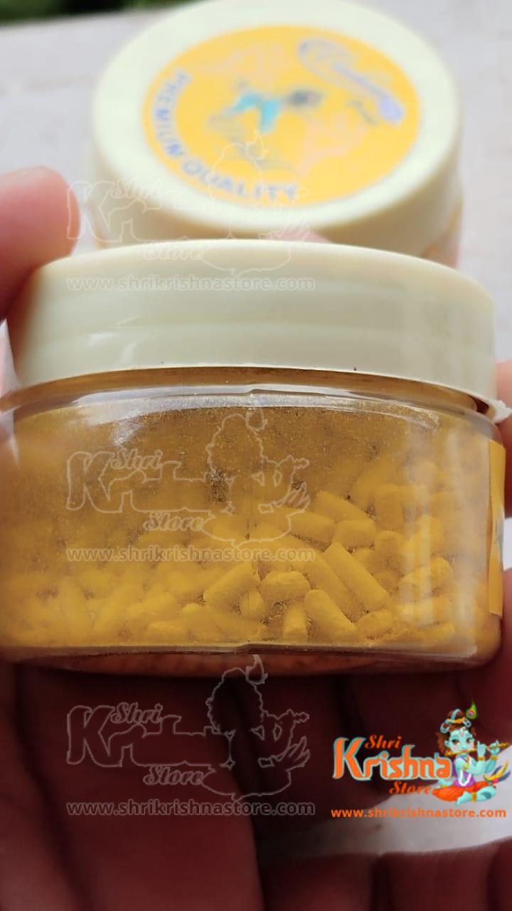 Ashtagandha Yellow Chandan Vrindavan Dhaam Pack Of Two-50 g