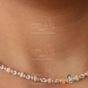 Tiny Beads Tulsi Silver Kanthi Mala