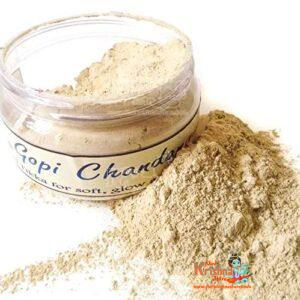 100% Pure Natural Gopi Chandan Powder Multi Purpose Use Devotee Scented Sandal for Pooja