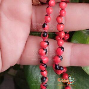 Certified Red & Black Gunja Mala, Original & Genuine