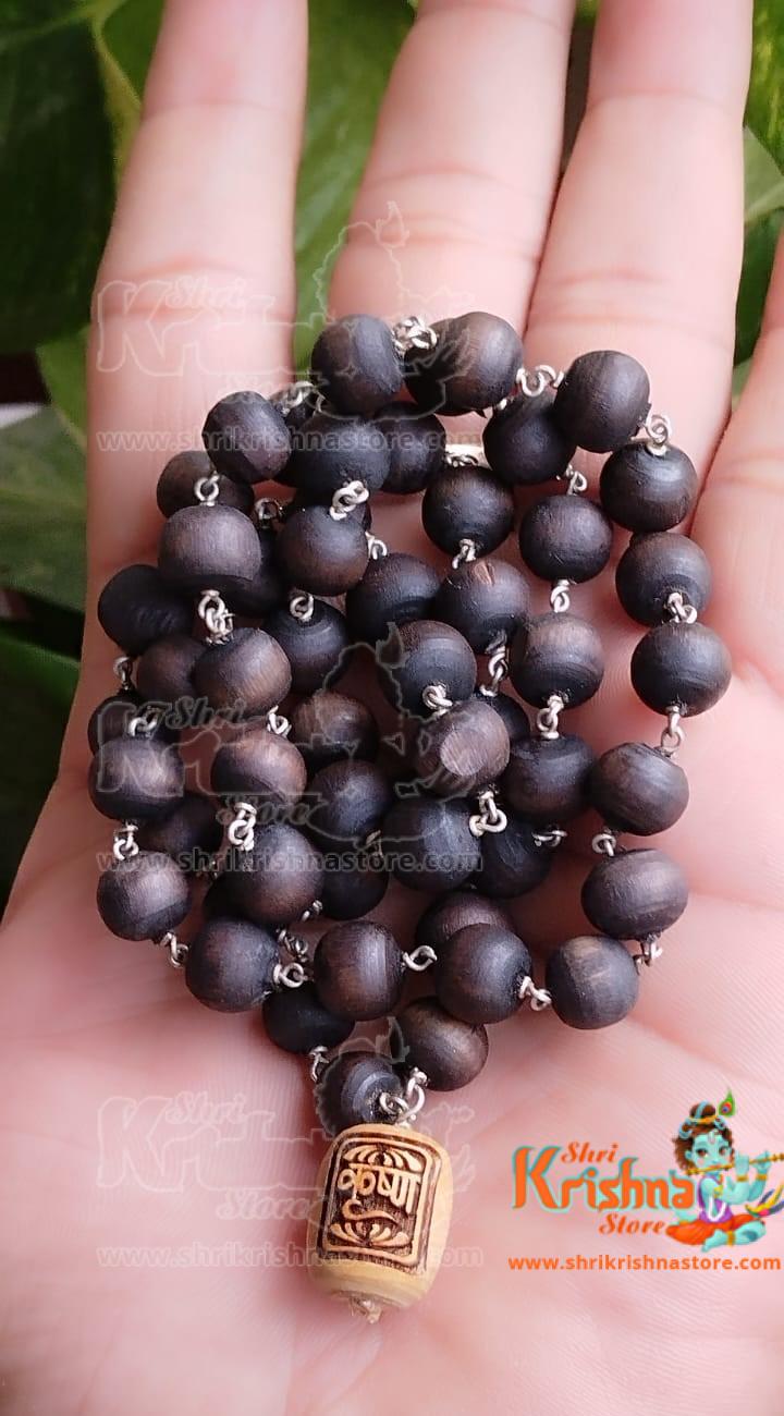  Silver Tulasi 54 + 1 Beads Mala 