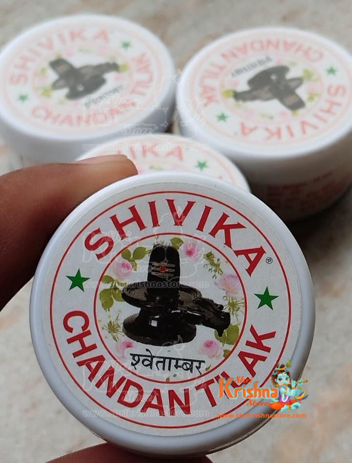 Shivika Liquid White Chandan Tilak Pack of 4 - 30 Gram
