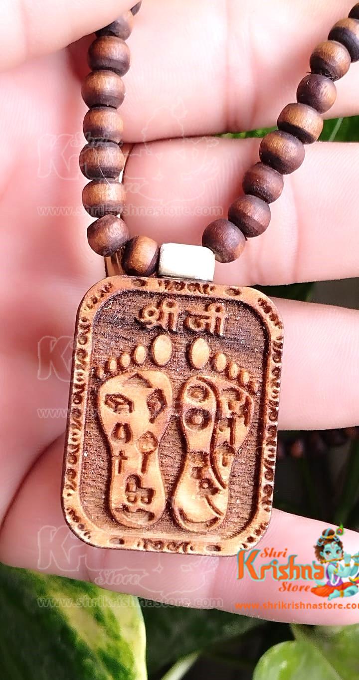 Shriji Charan Tulsi Locket Mala