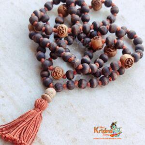 Hare Krishna Tulsi Jap Mala 108 Beads + 1 Guru Bead