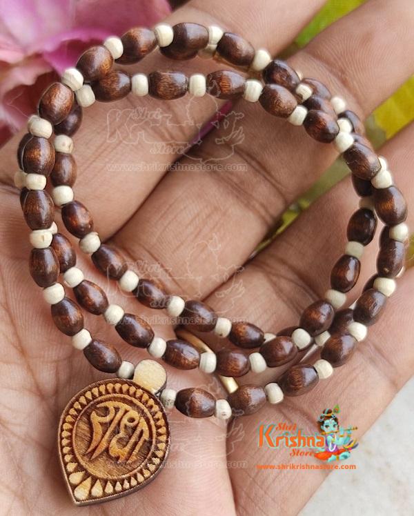 Small Radha Tulsi Locket Maal
