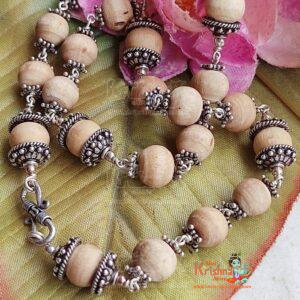 Beautiful Design Silver Cap Mala