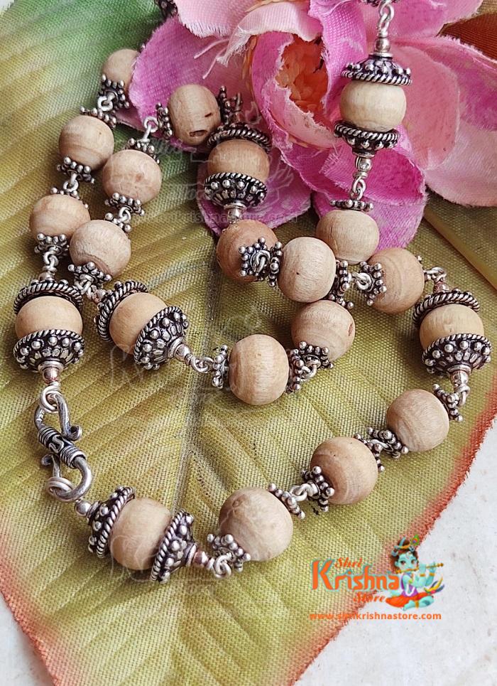 Beautiful Design Silver Cap Mala