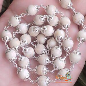 Pure Silver Capping Original Tulsi Kanthi Mala