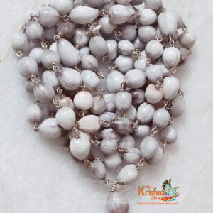 Vaijayanti Mala 108+1 Beads in Silver