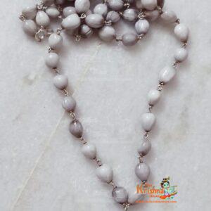 Vaijayanti Mala 108+1 Beads in Silver