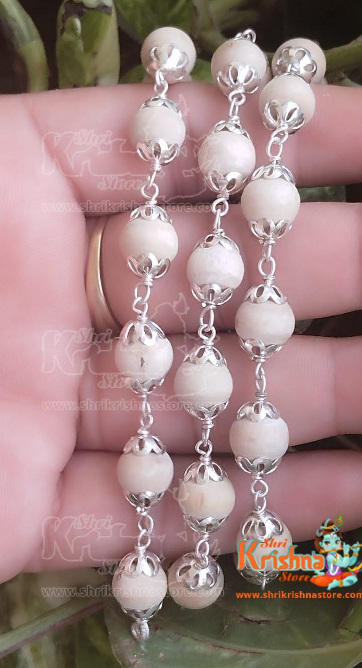 Pure Silver Capping Original Tulsi Kanthi Mala