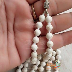 Howlite Mala 8 mm Round 108 Beads Mala