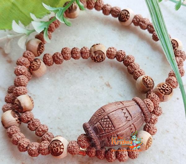 Mridanga Rudraksha Beads Kanthi Mala – Traditional Look