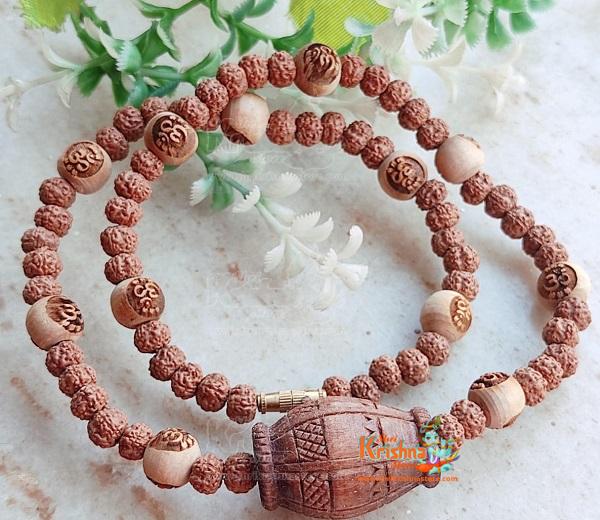Mridanga Rudraksha Beads Kanthi Mala – Traditional Look