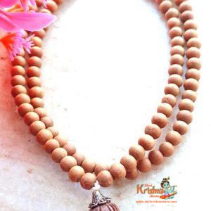 Lotus Beads Design Sandalwood Original Kanthi Mala