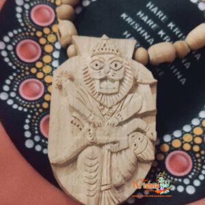 Spiritual Healing Narasimha Ji Locket Tulsi Mala