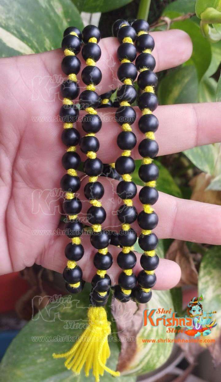 Shaligram Japa Mala 108 + 1 Beads – Premium