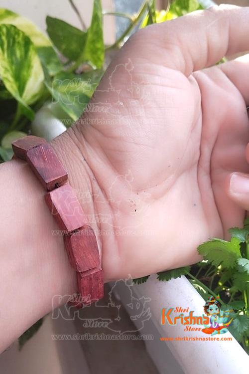 Pure Red Sandalwood Bracelet New Design