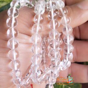 Sphatik Mala - 100% Quartz crystal (108 beads)