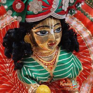Ashtadhatu-Brass Big Size Laddu Gopal Ji With Shingar – 18 No