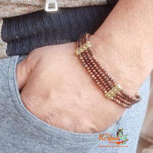 Tulsi Beads Bracelet Desig