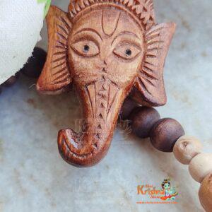 Shri Ganesh ji Tulsi Locket Mala – Uniquely Designed