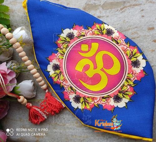 Digital Om Name Prints Beads Bag
