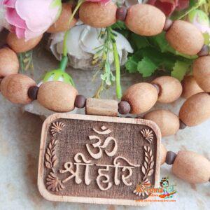 Om Shri Hari Original Tulsi Locket Mala
