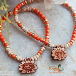 Radha krishna Naam Baal Gopal Ji Tulsi Mala Pack of 2