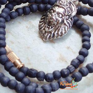 Narasimha Swamy Shyma Black Tulsi Locket Mala