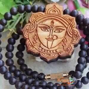 Kali Mata Tulsi Locket Mala