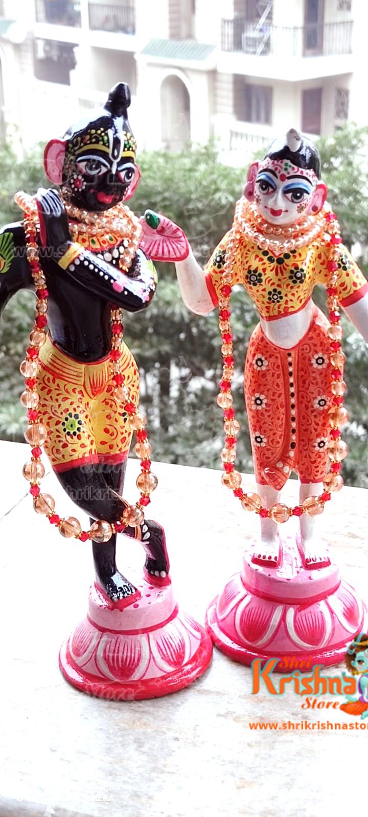 Radha Krishna Crystal Mala