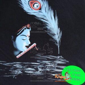 Krishna Mor Pankh T -Shirt