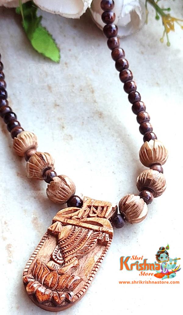 Krishna Charan Tulsi Locket Mala
