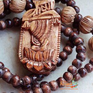 Krishna Charan Tulsi Locket Mala