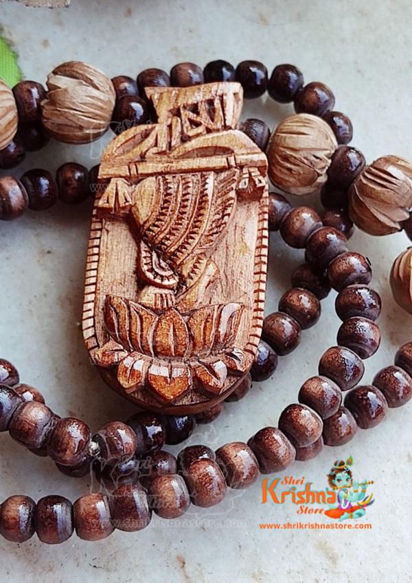 Krishna Charan Tulsi Locket Mala