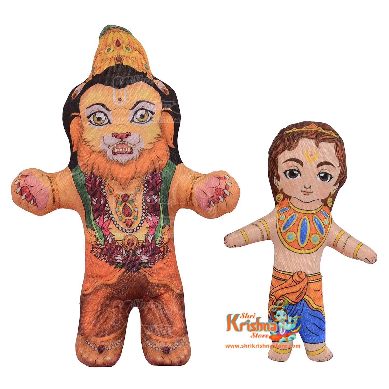Narsimha Prahlad maharaj Soft Toy Set