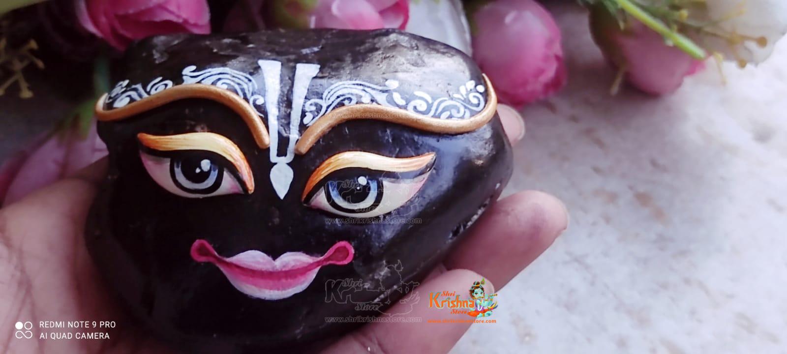 Sudarshan Original Shaligram Chakra With Thakan