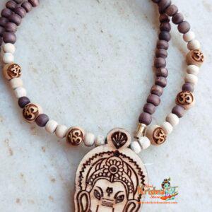 Jai Ganesh Tulsi Locket Mala