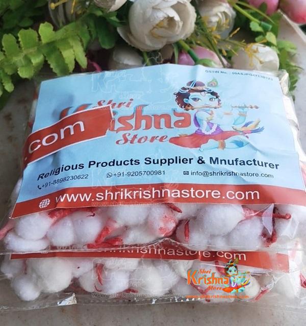 HANDMADE DIYA BATTI FOR PUJA (Pack of 2) Packets