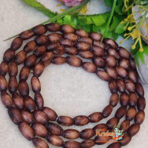 3 Round Original Tulsi Kanthi Mala in Mridang beads