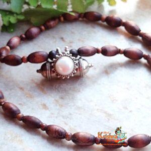 Buy Silver Narasimha kavach Tulsi Mala Online