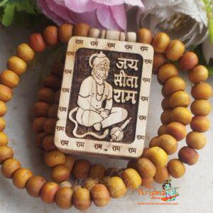 Hanuman Ji Mala With 108 Tulsi Beads
