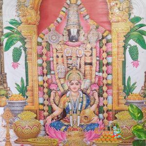 Balaji Maharaj Jumbo Wall Calendar Size 33″ X 56″